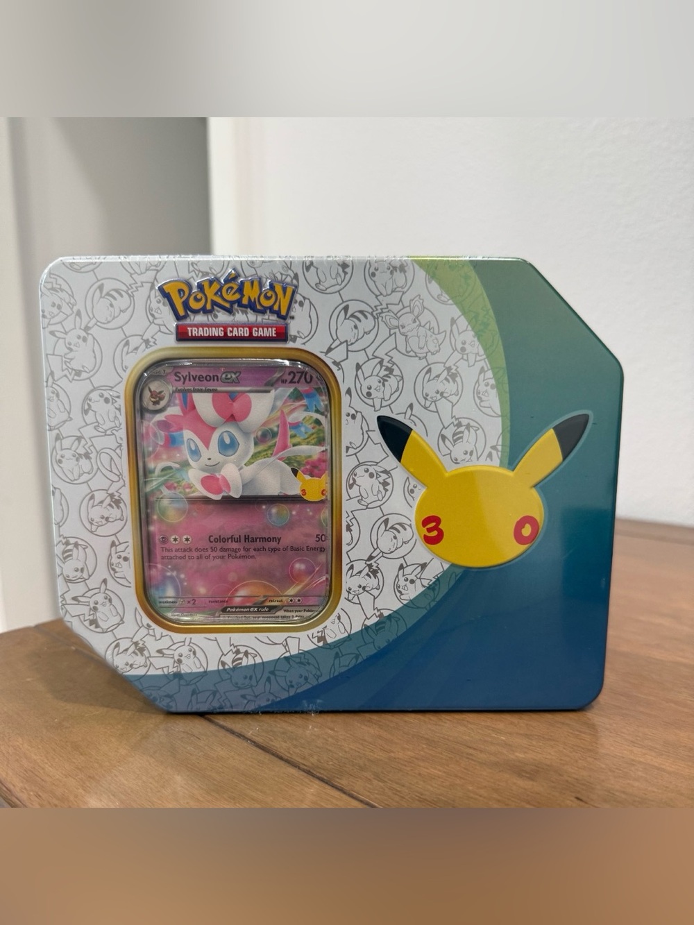 Pokemon 30th Anniversary Sylveon-GX Collectible Tin